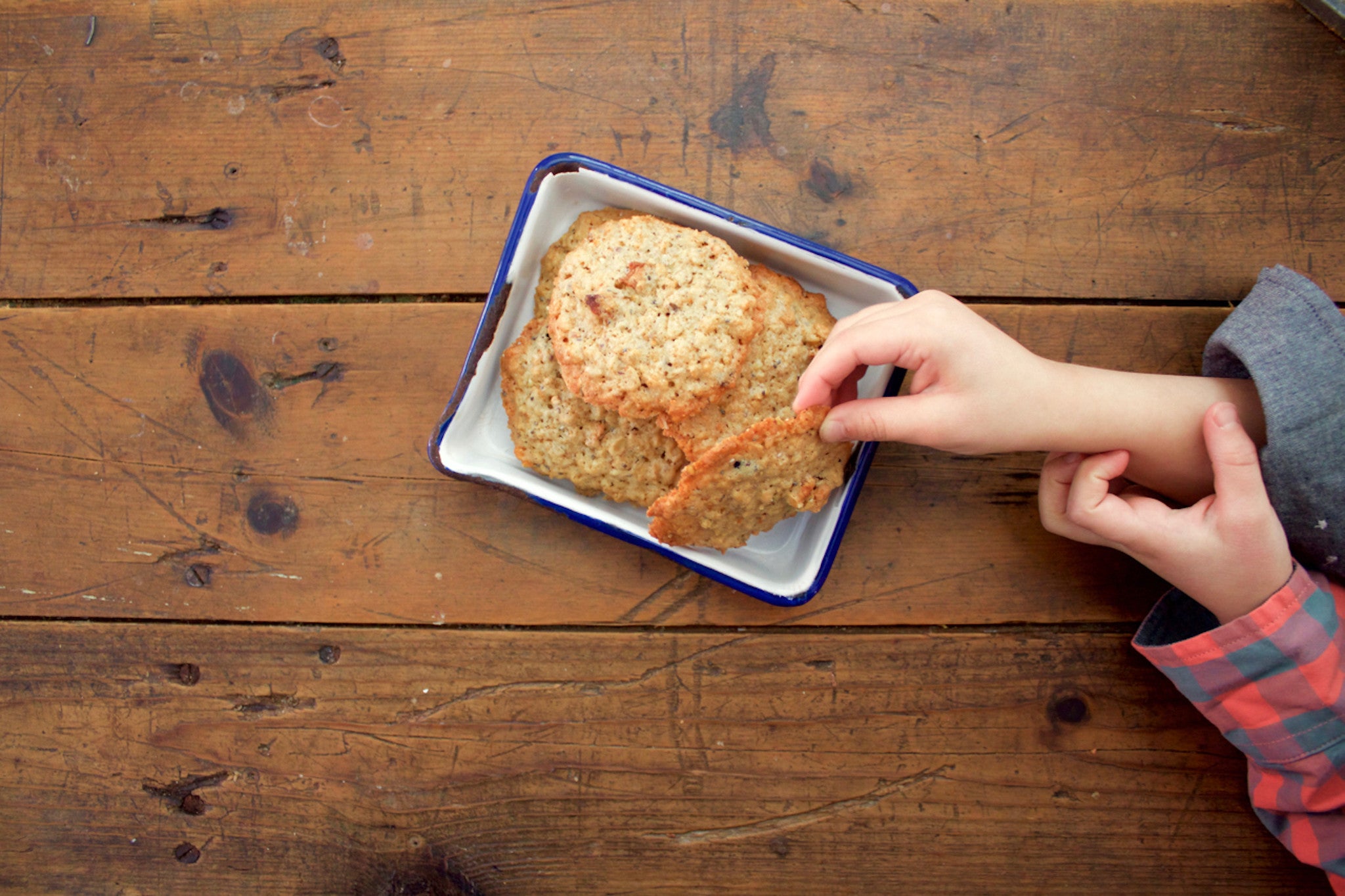 Blueberry Lemon Muesli Cookies – Seven Sundays