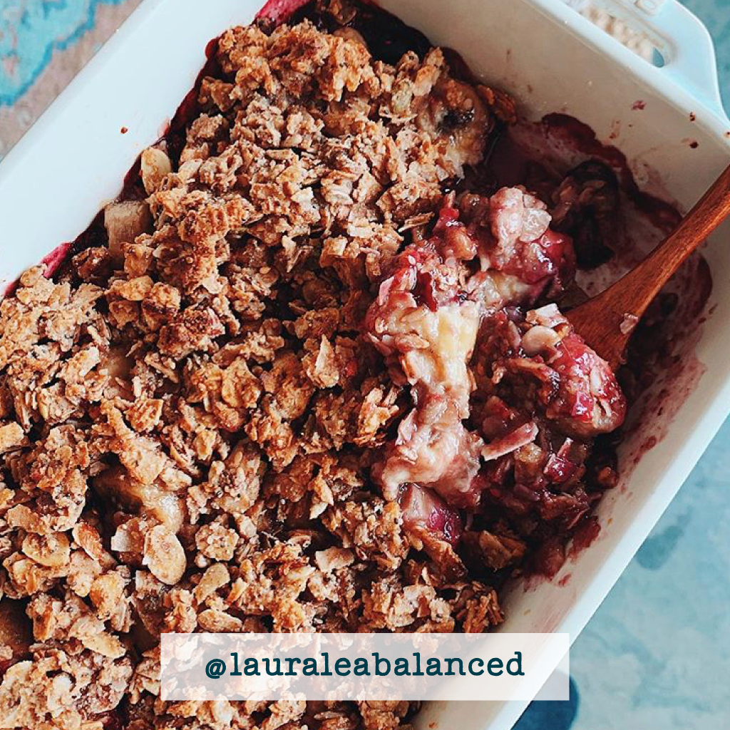 Berry Banana Muesli Crumble – Seven Sundays