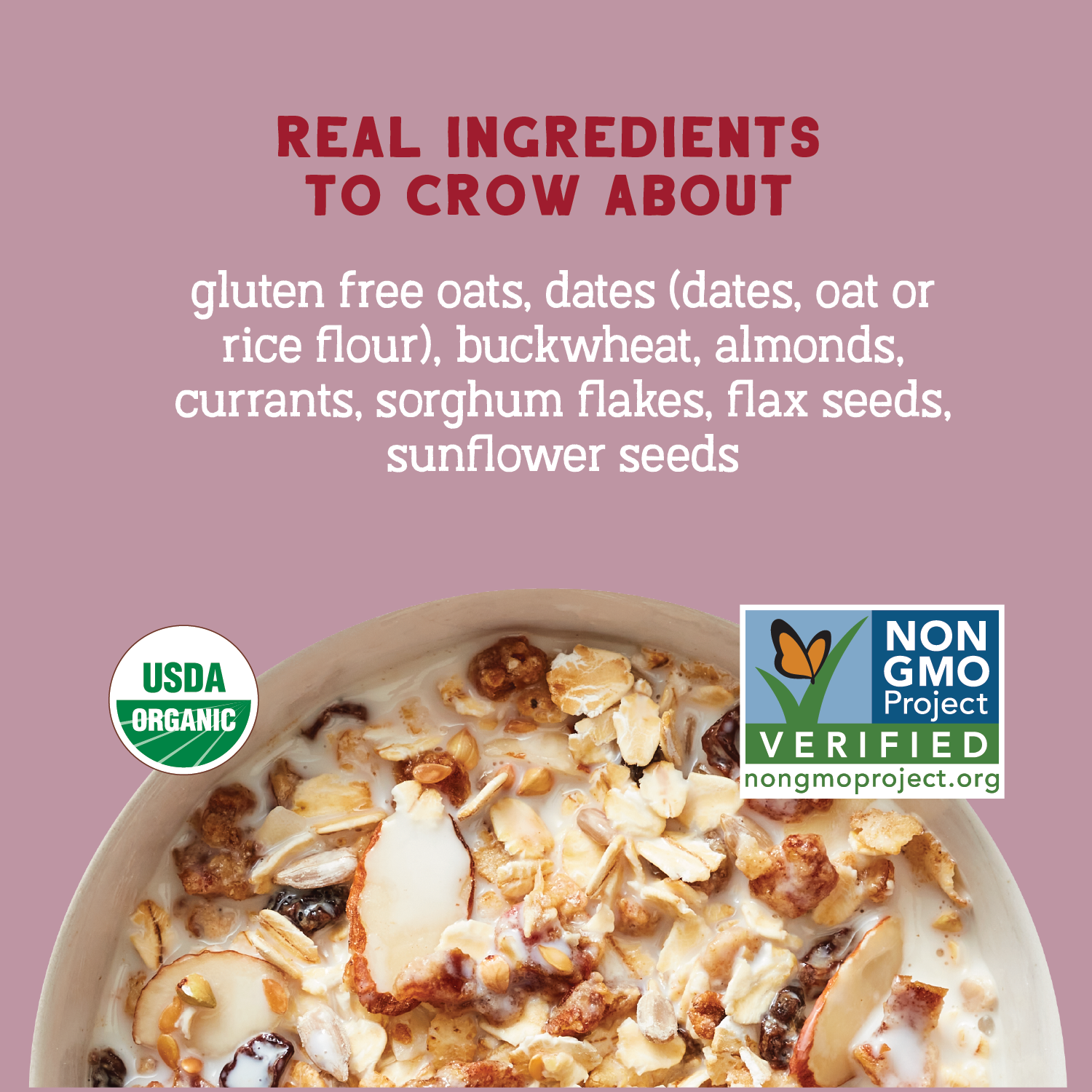 Organic Farmer's Market Almond Date Muesli Eco-Pack, 32oz – Seven