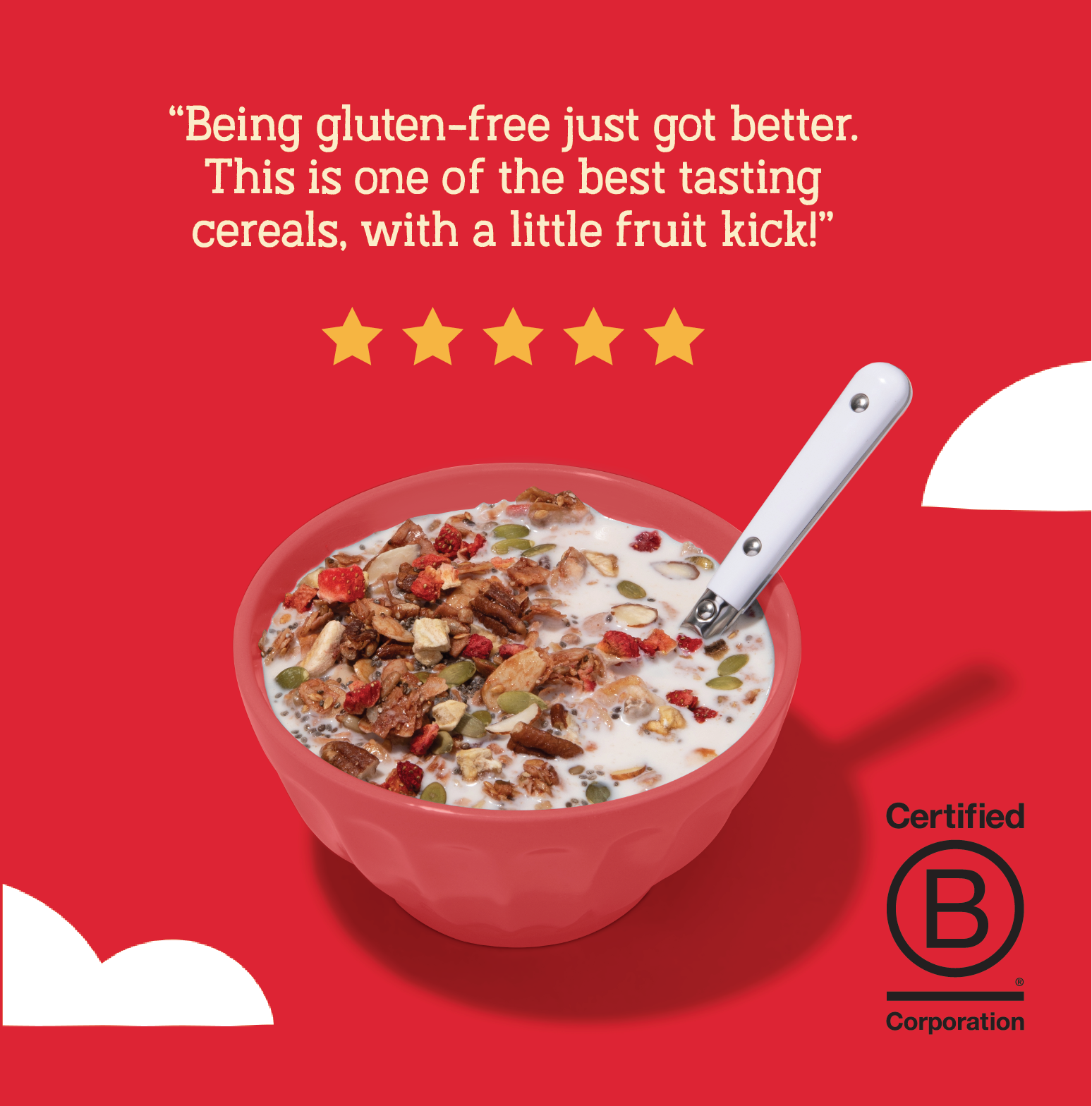 Rise & Shine Strawberry Banana Grain-Free Granola, 20oz