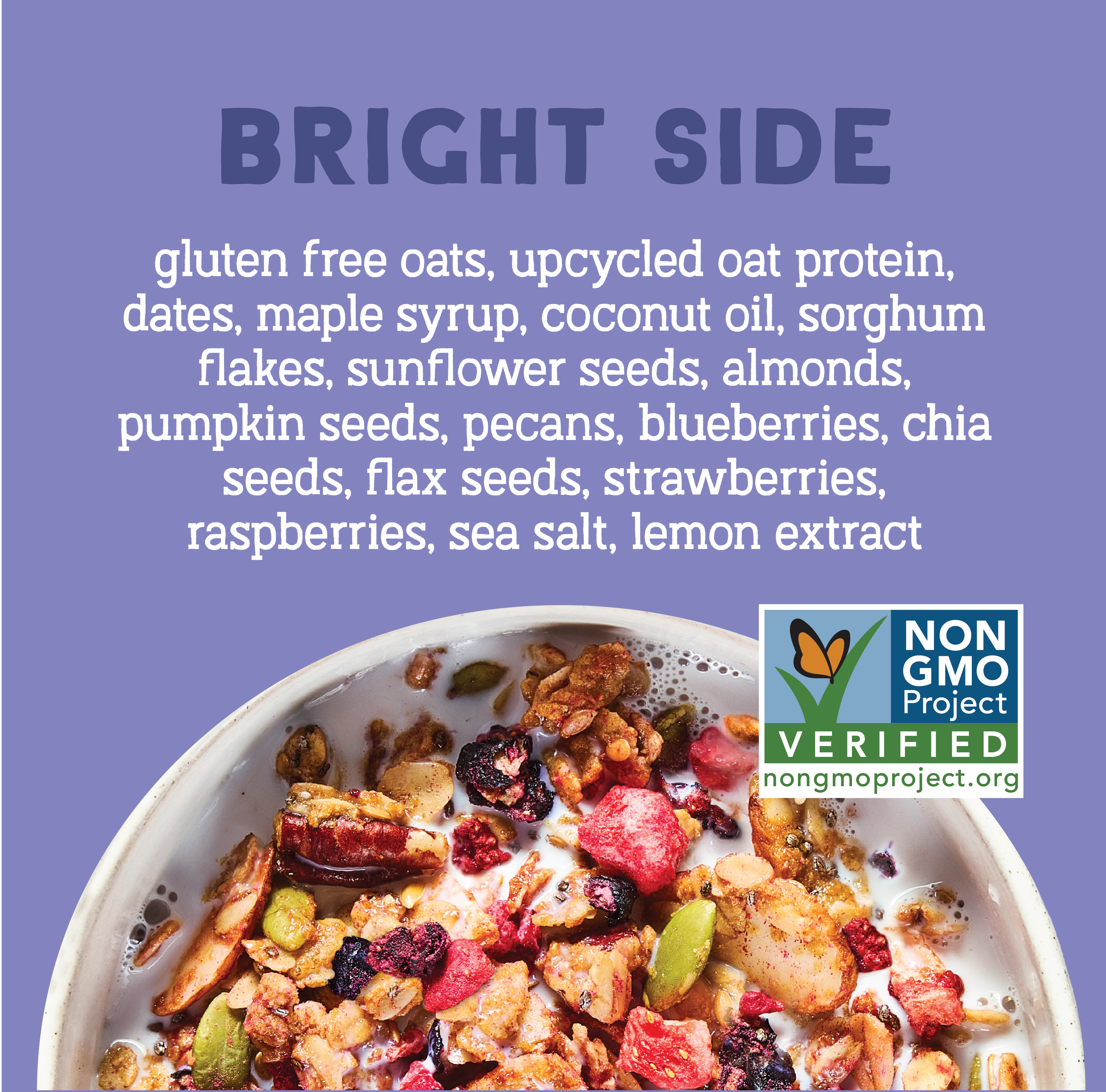 Bright Side Gluten-Free Granola 20 oz – Seven Sundays