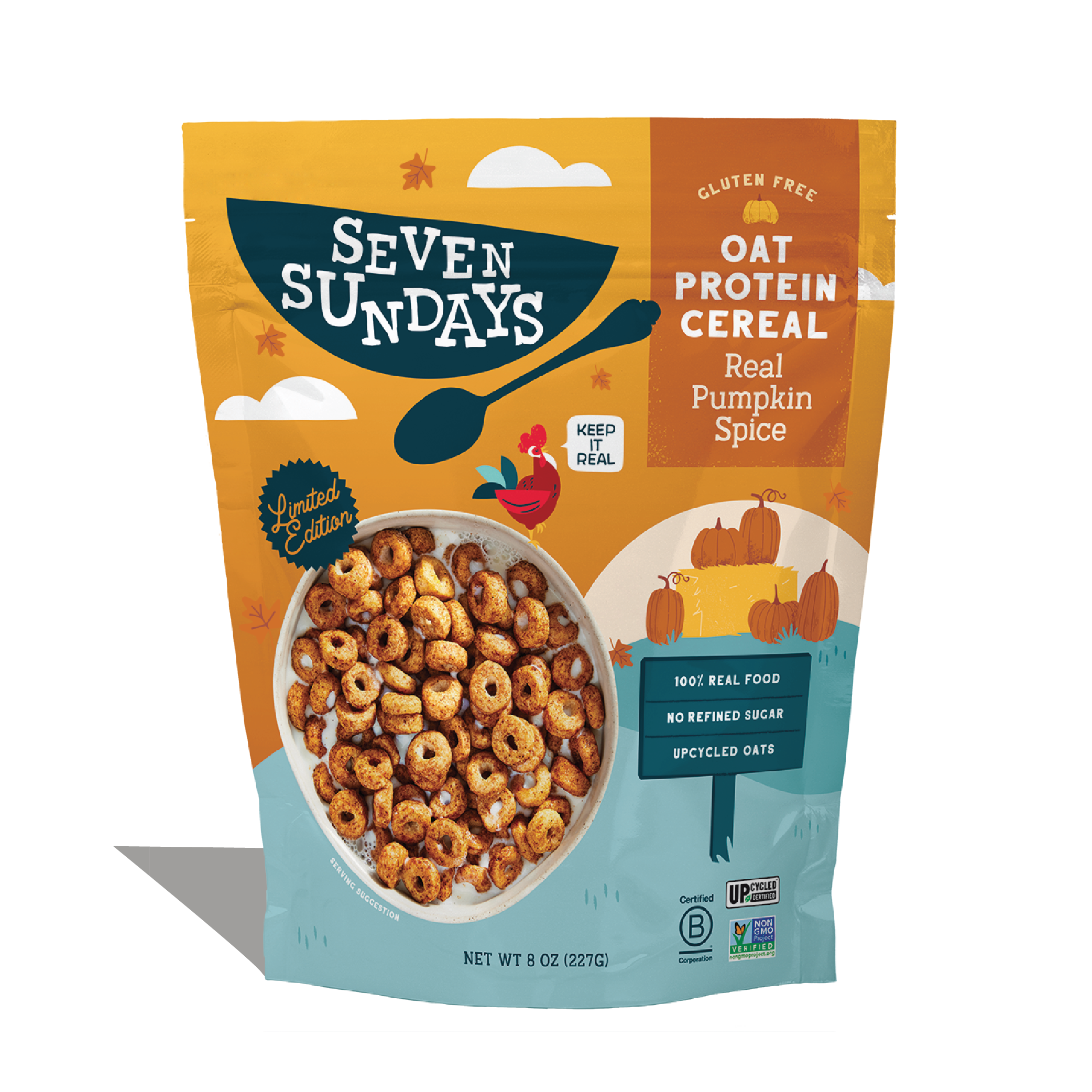 Real Pumpkin Spice Oat Protein Cereal