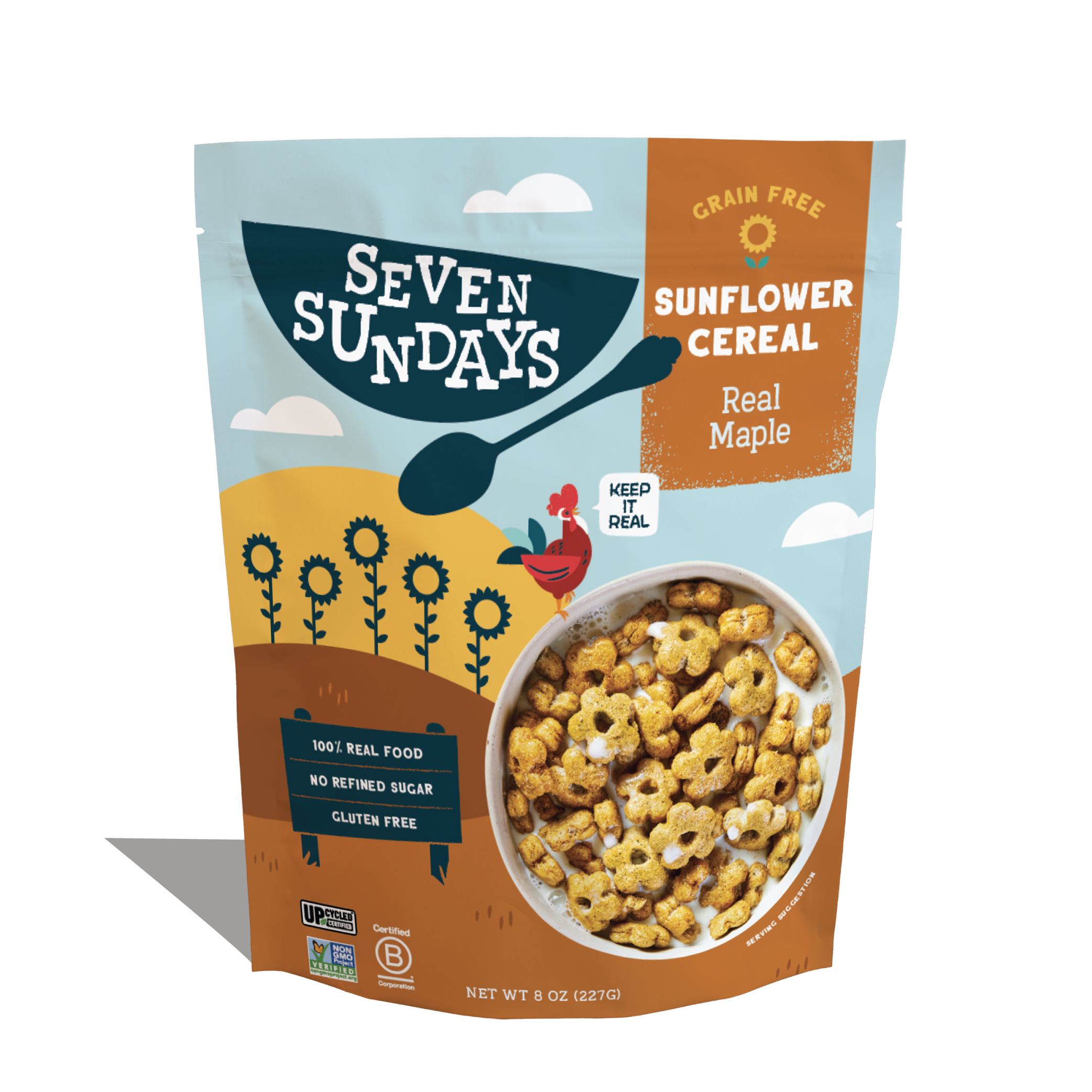 Real Maple Sunflower Cereal – Seven Sundays