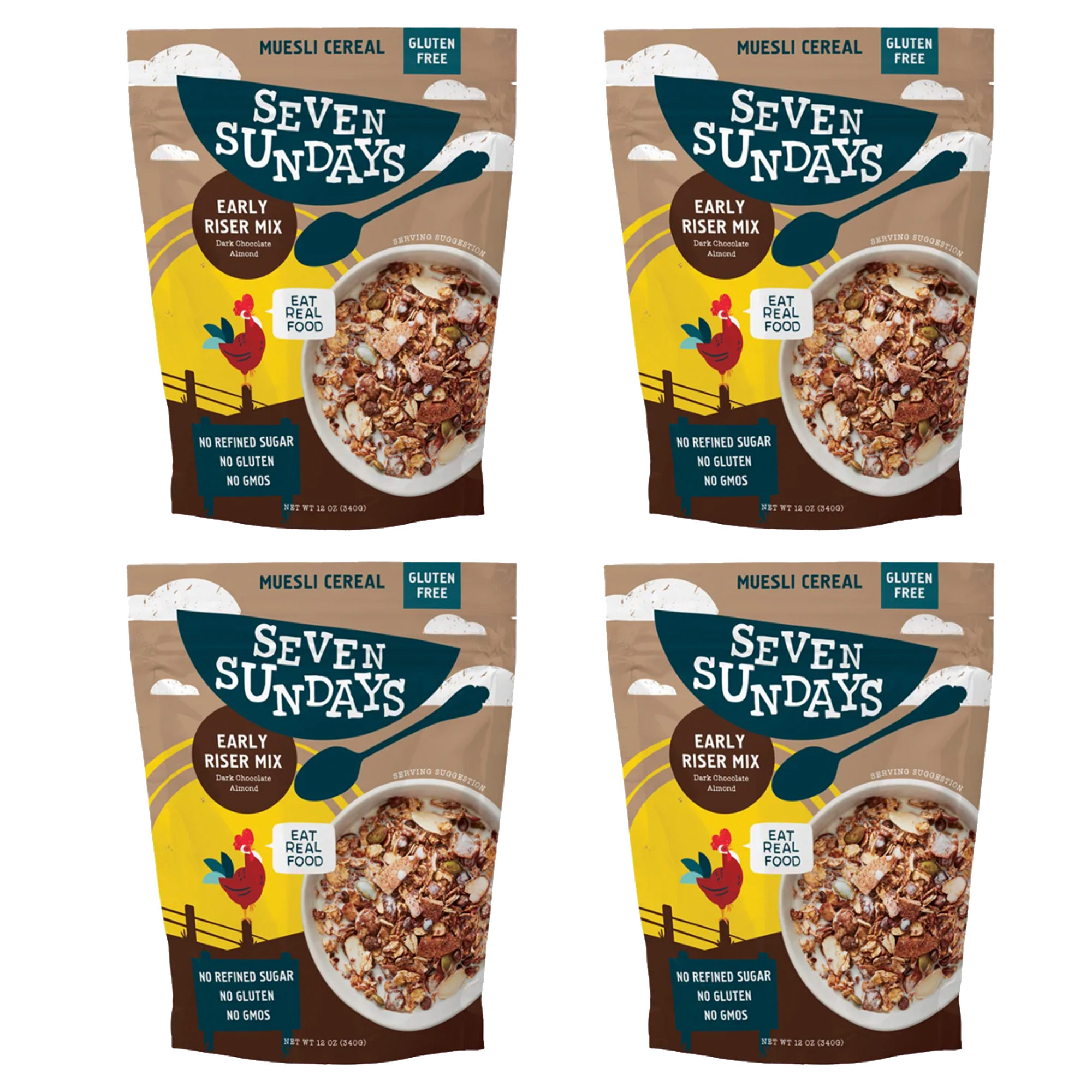 Early Riser Dark Chocolate Muesli, 12oz