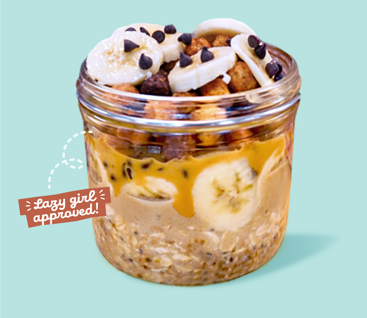 Chunky Monkey Overnight Oats