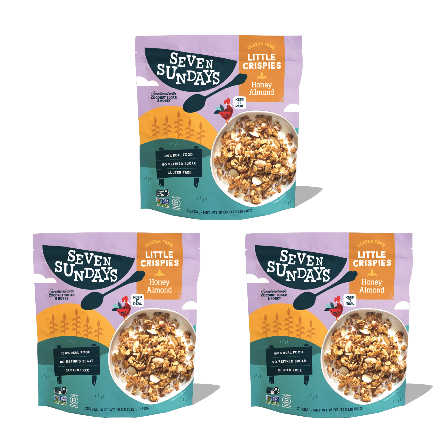 Honey Almond Little Crispies 18oz