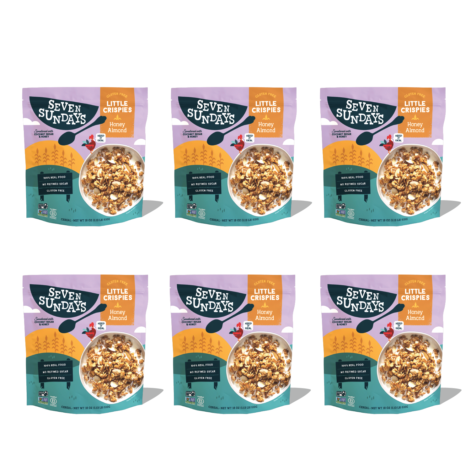Honey Almond Little Crispies 18oz