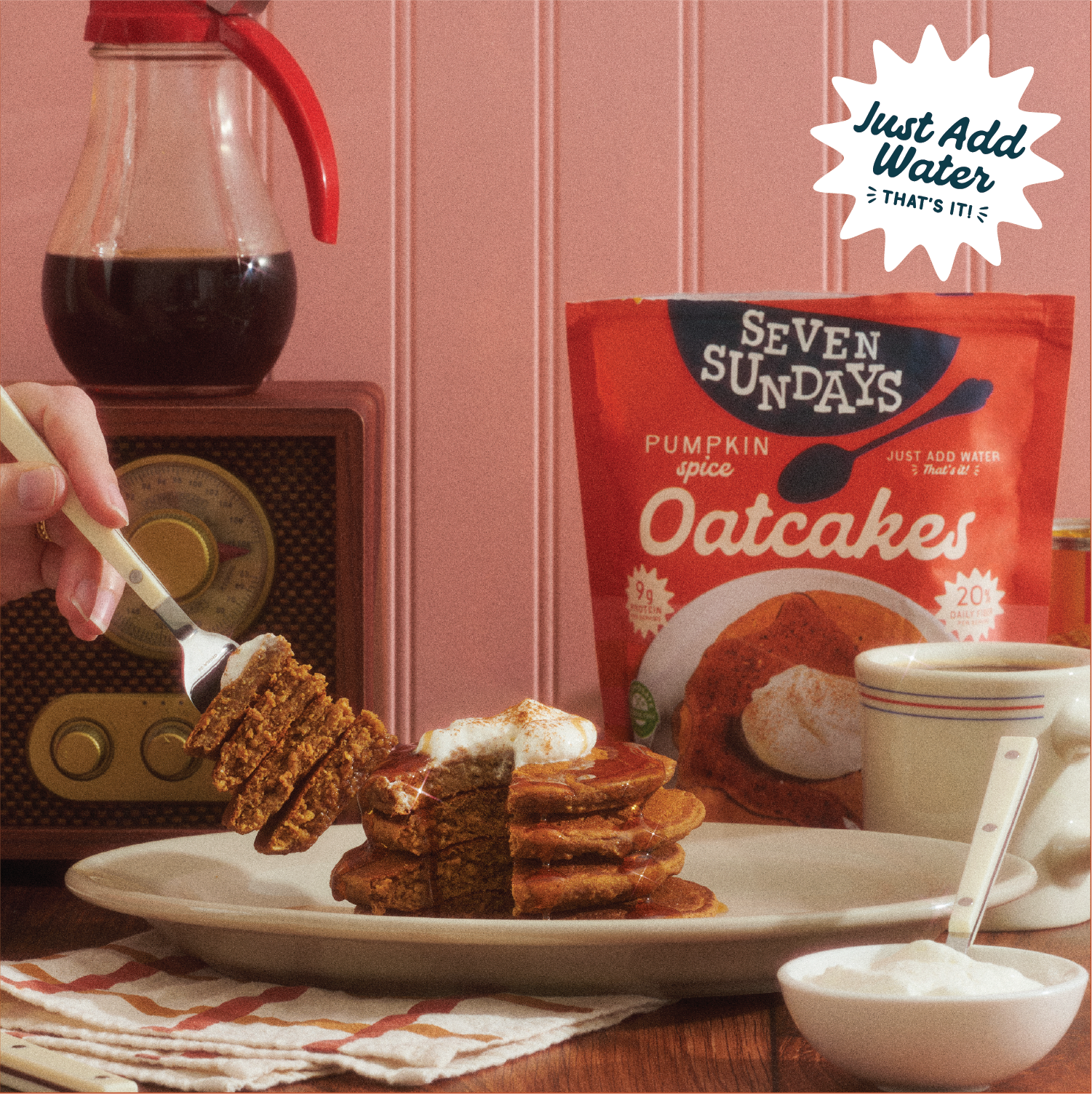 Pumpkin Spice Oatcakes