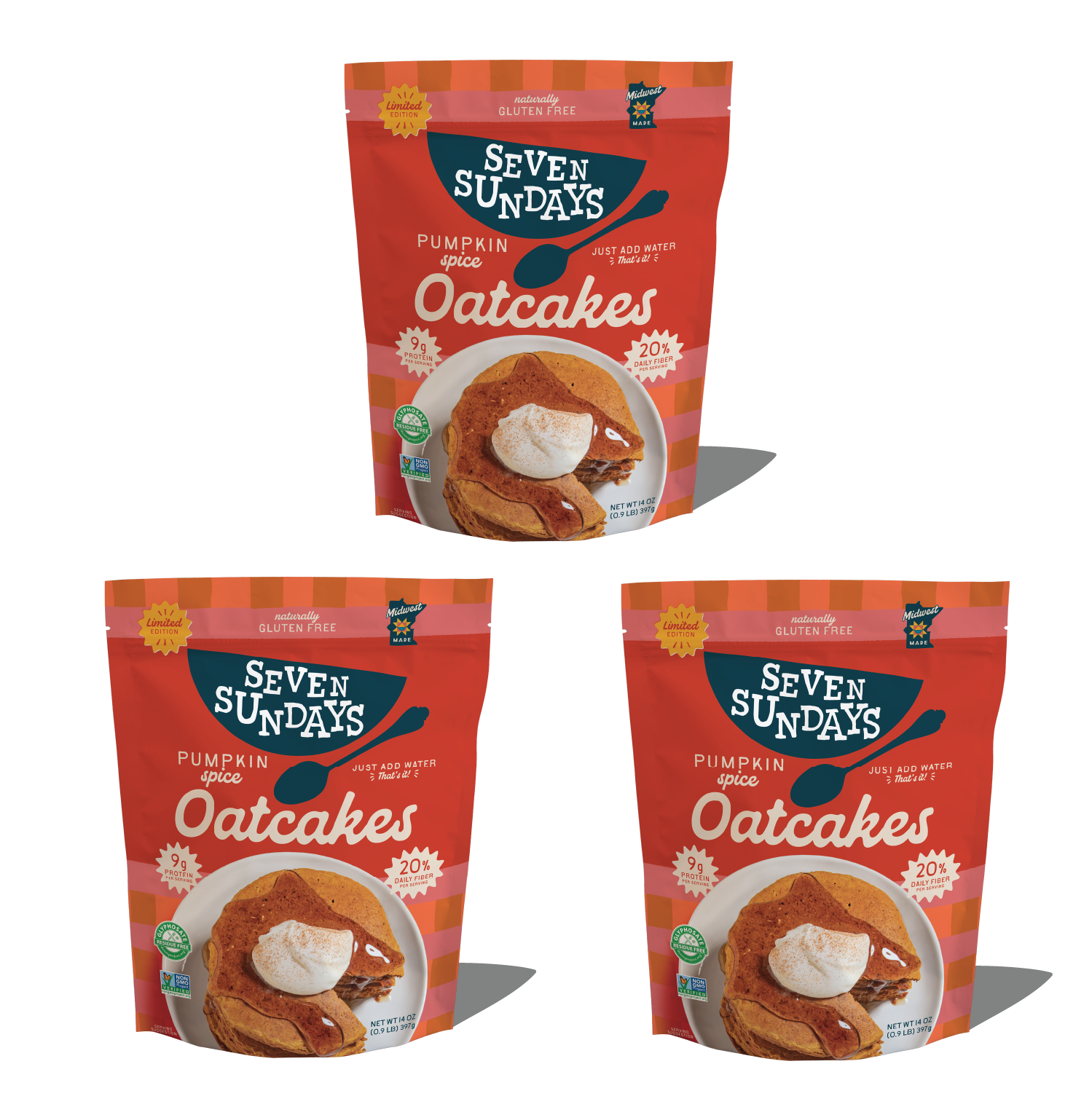 Pumpkin Spice Oatcakes