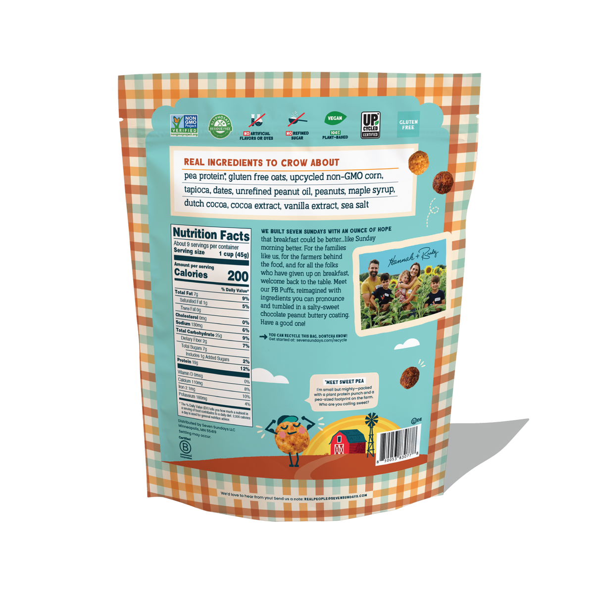 PB Puffs Chocolate Peanut Butter Cereal - 14oz