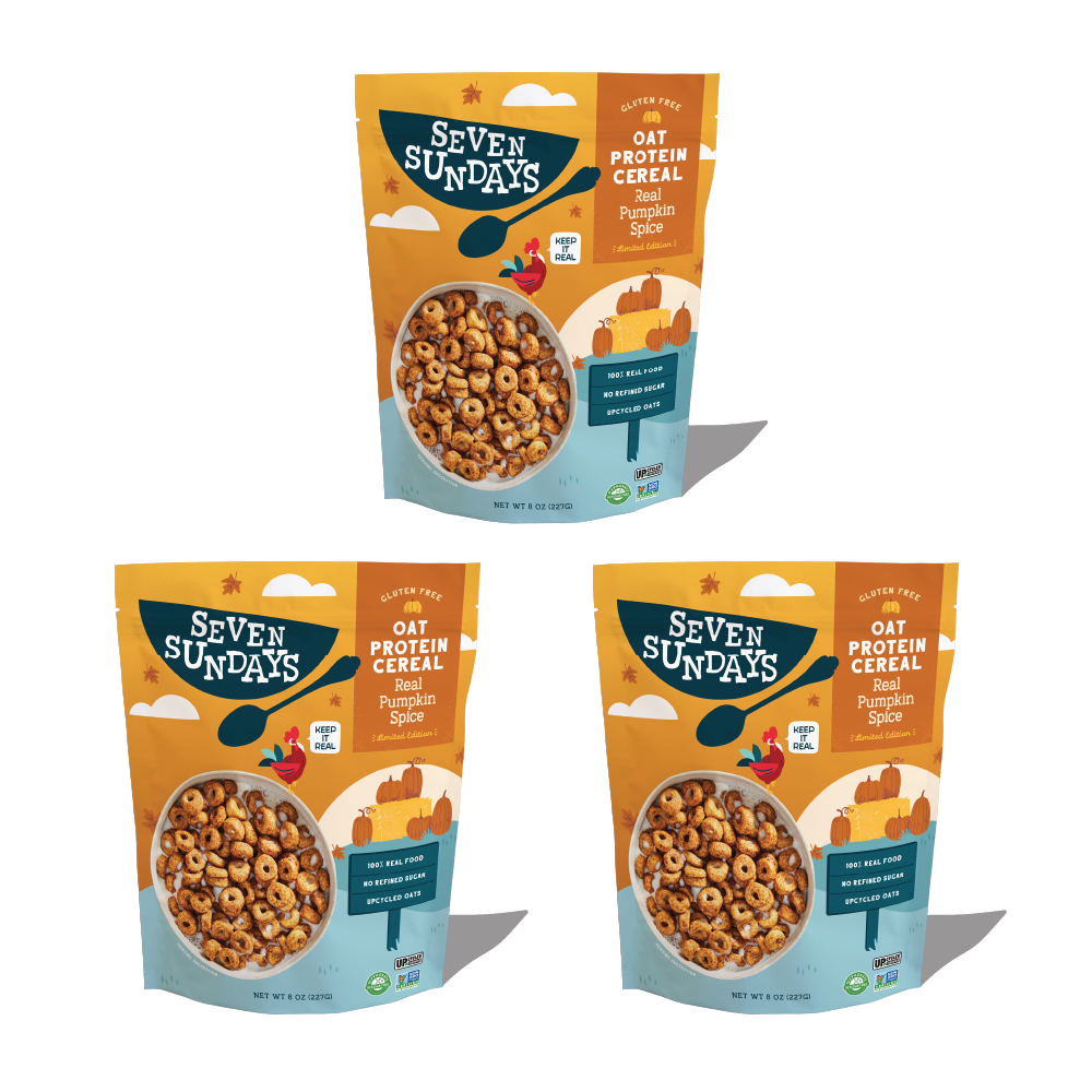 Real Pumpkin Spice Oat Protein Cereal