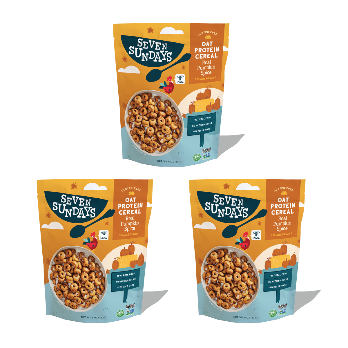 Real Pumpkin Spice Oat Protein Cereal