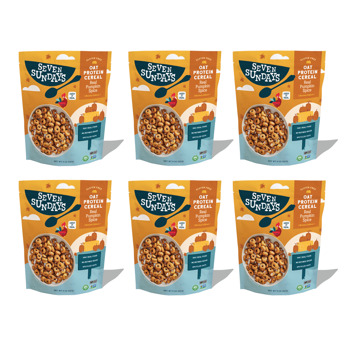 Real Pumpkin Spice Oat Protein Cereal