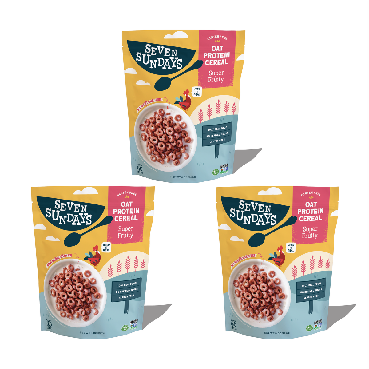 Super Fruity Oat Protein Cereal