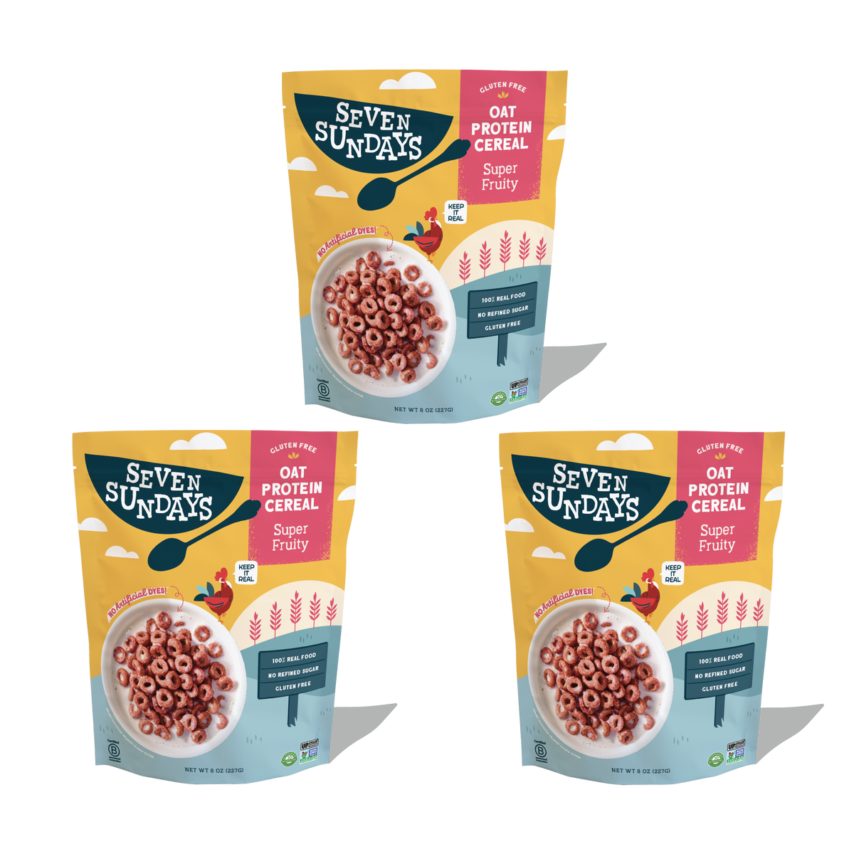 Super Fruity Oat Protein Cereal