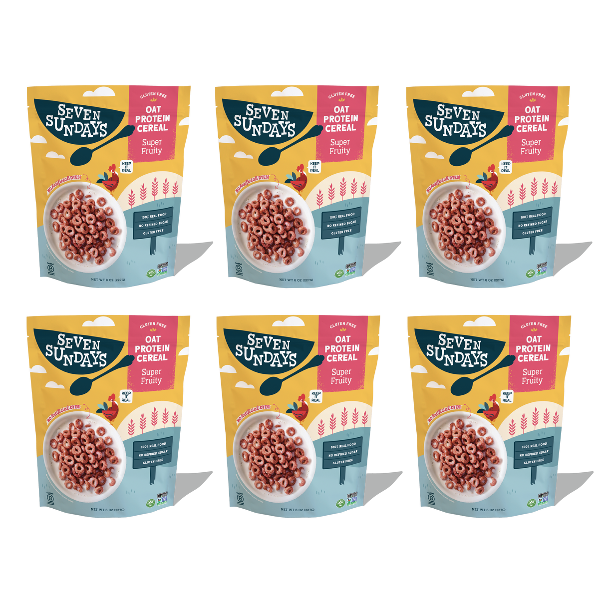 Super Fruity Oat Protein Cereal