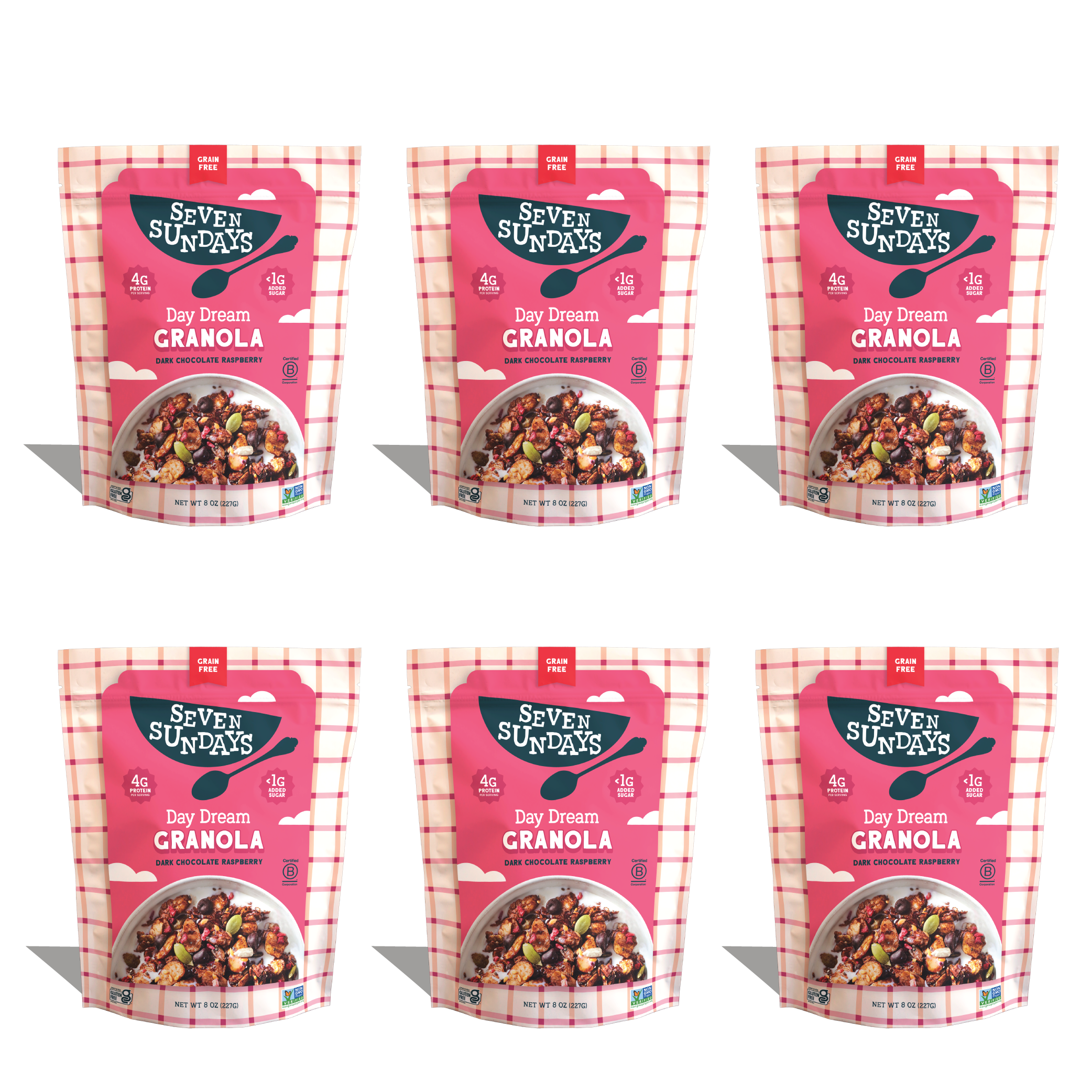 Day Dream Chocolate Raspberry Grain-Free Granola, 8oz