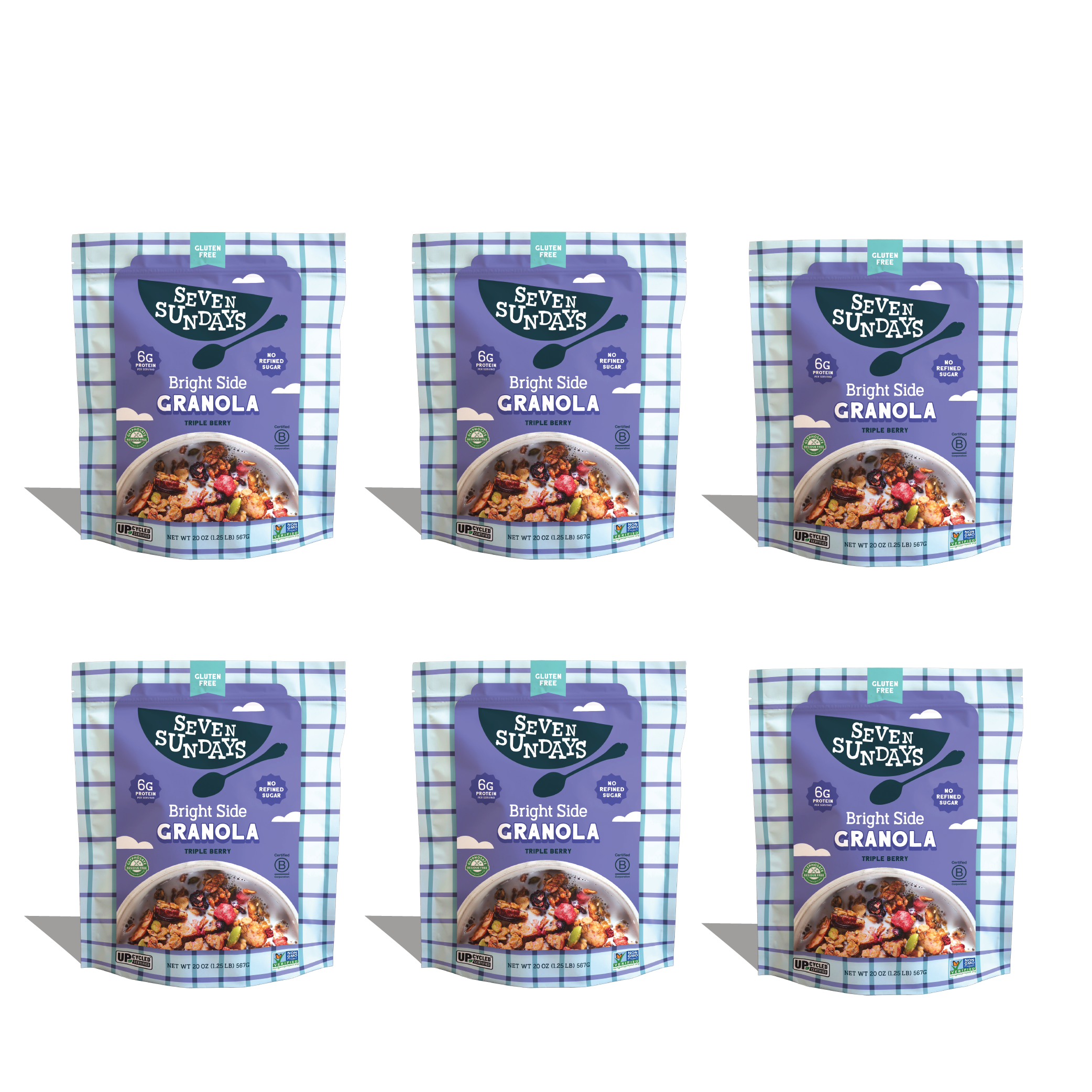 Bright Side Gluten-Free Granola 20 oz – Seven Sundays Bright Side Gluten-Free Granola 20 oz – Seven Sundays