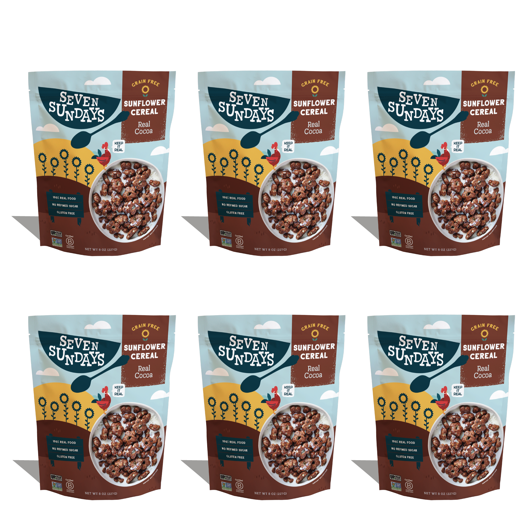 Real Cocoa Sunflower Cereal
