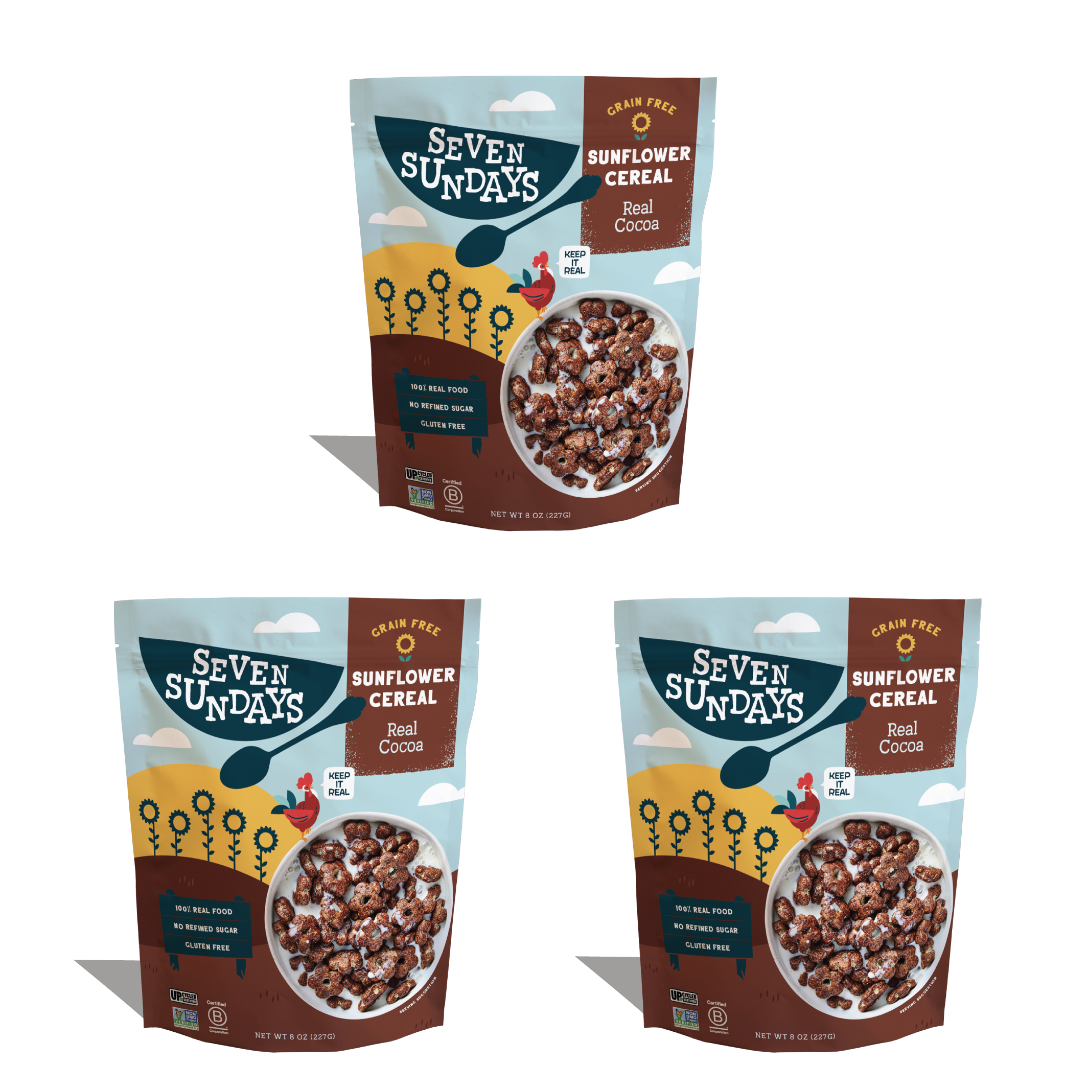 Real Cocoa Sunflower Cereal